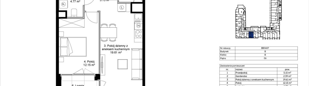 Mieszkanie w inwestycji: Awangarda Mogilska