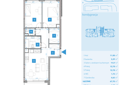 Mieszkanie w inwestycji: Apartamenty Macadamia