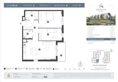 Mieszkanie w inwestycji: Astelia Park etap 1A i 3