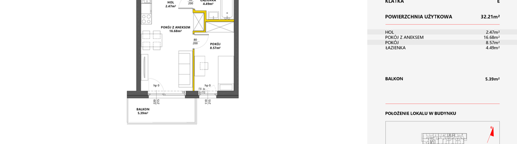 Mieszkanie w inwestycji: Metro Art 6