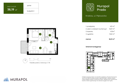 Mieszkanie w inwestycji: Murapol Prado