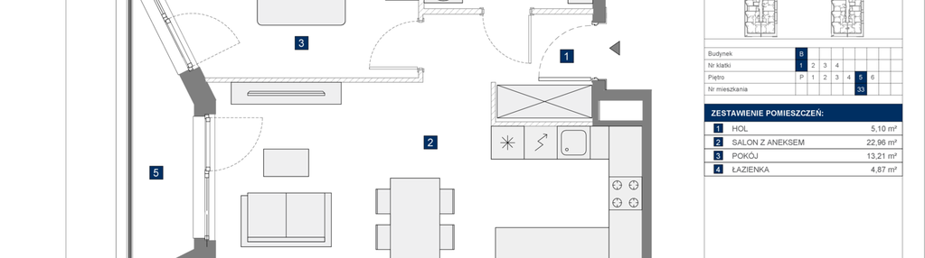 Mieszkanie w inwestycji: Osiedle przy Wielickiej etap 1.2