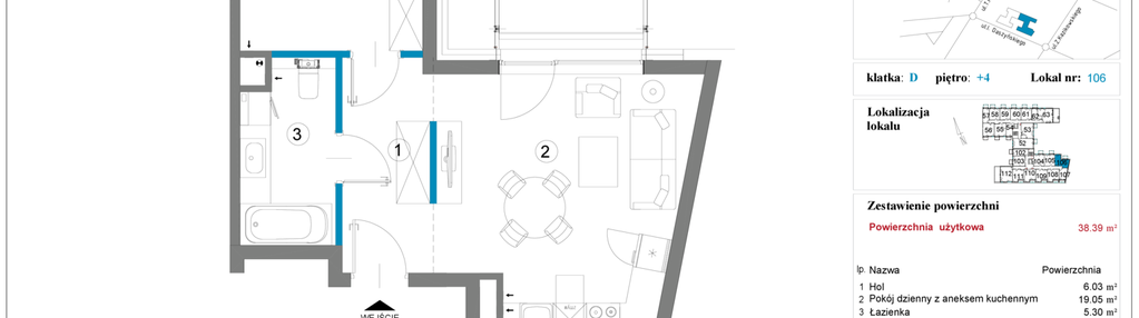 Mieszkanie w inwestycji: Daszyńskiego Square etap 2