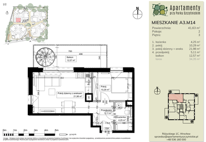 Mieszkanie w inwestycji: Apartamenty przy Parku Szczytnickim