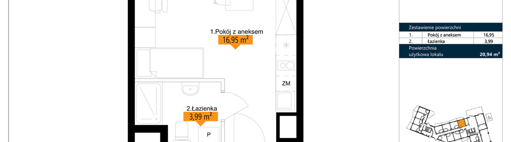 Mieszkanie w inwestycji: ŁACINA SPOT