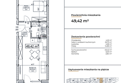 Mieszkanie w inwestycji: Słowackiego 44
