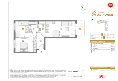 Mieszkanie w inwestycji: Apartamenty Beethovena