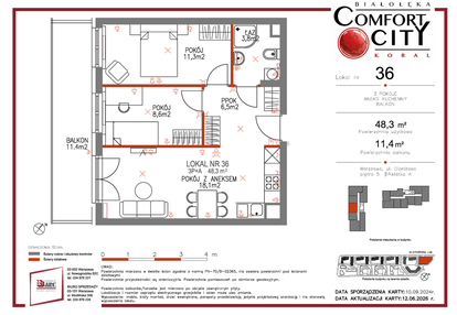 Mieszkanie w inwestycji: Comfort City Koral