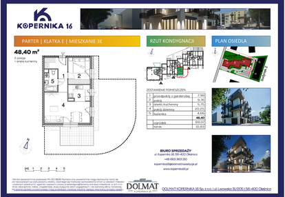Mieszkanie w inwestycji: Kopernika Szesnaście