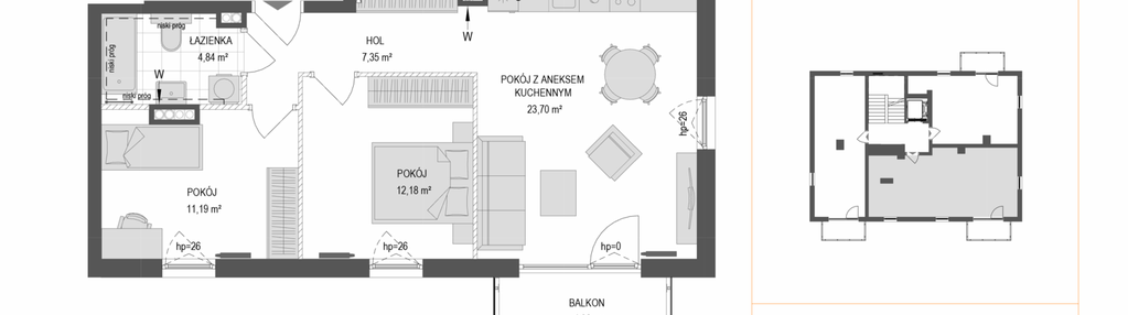 Mieszkanie w inwestycji: Gdańskie Zacisze