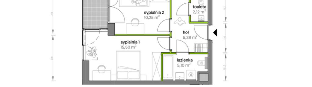 Mieszkanie w inwestycji: Ptasia Vita
