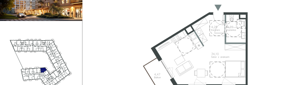 Mieszkanie w inwestycji: Piano