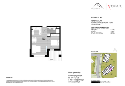 Mieszkanie w inwestycji: Widok800