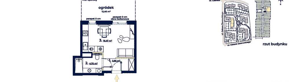 Mieszkanie w inwestycji: Osiedle Kompas