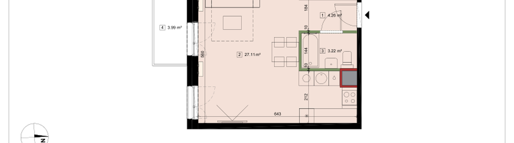Mieszkanie w inwestycji: Mieszczańska Park