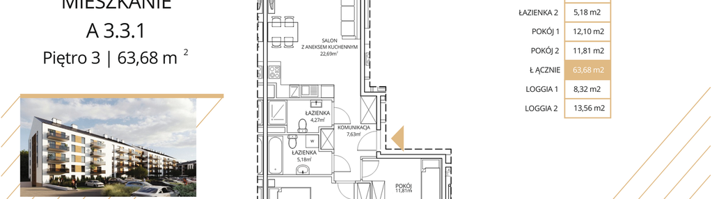 Mieszkanie w inwestycji: Apartamenty Nowe Miasto