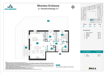 Mieszkanie w inwestycji: Błońska Enklawa