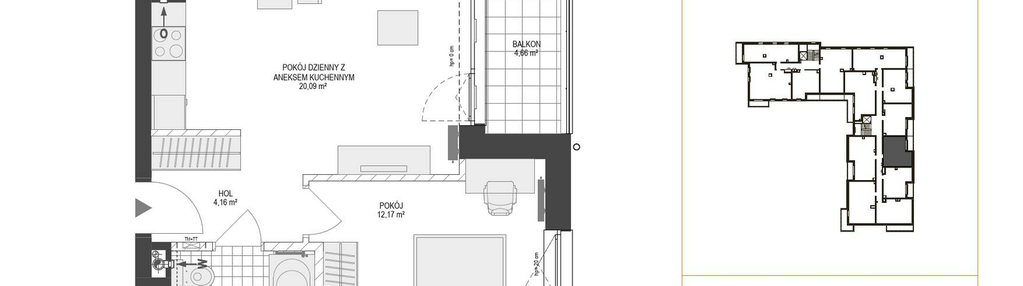 Mieszkanie w inwestycji: Konstelacja etap V