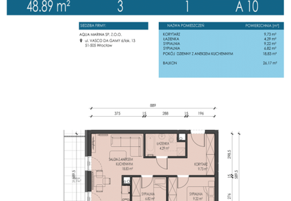 Mieszkanie w inwestycji: Apartamenty Aqua Marina