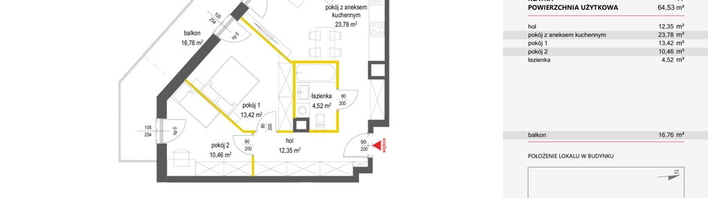 Mieszkanie w inwestycji: Concept Ćwiklińska