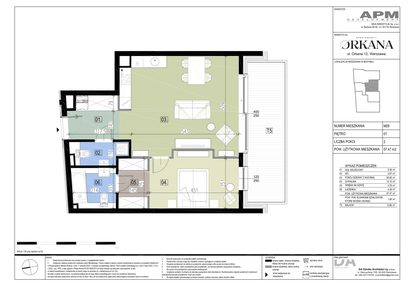 Mieszkanie w inwestycji: Apartamenty Orkana