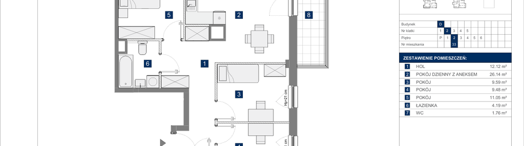 Mieszkanie w inwestycji: Apartamenty Park Matecznego Etap 1