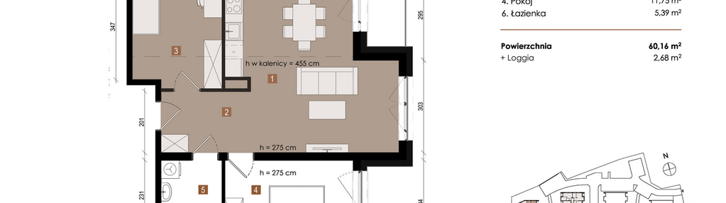 Mieszkanie w inwestycji: Apartamenty Sudetia