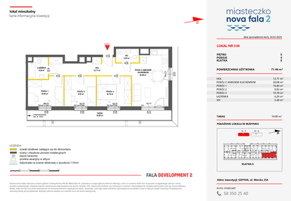Mieszkanie w inwestycji: Miasteczko Nova Fala 2