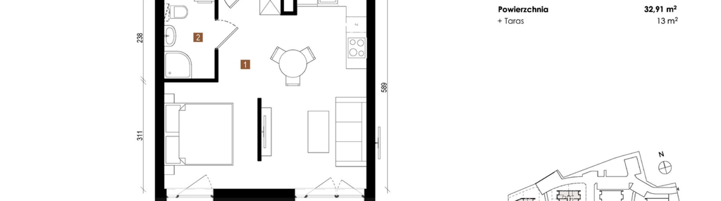 Mieszkanie w inwestycji: Apartamenty Sudetia
