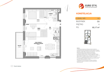 Mieszkanie w inwestycji: Konstelacja etap III