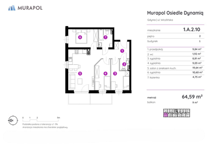 Mieszkanie w inwestycji: Murapol Osiedle Dynamiq