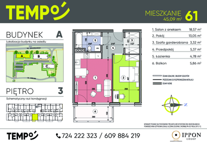 Mieszkanie w inwestycji: Osiedle TEMPO