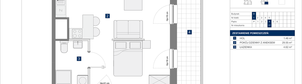 Mieszkanie w inwestycji: Apartamenty Park Matecznego Etap 1