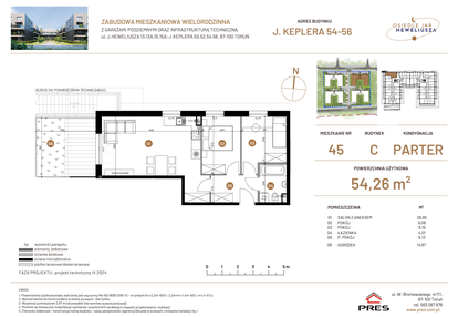 Mieszkanie w inwestycji: Osiedle JAR Heweliusza etap III