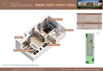 Mieszkanie w inwestycji: Apartamenty Częstochowska