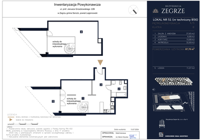 Mieszkanie w inwestycji: Rezydencja Zegrze etap II