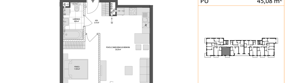 Mieszkanie w inwestycji: Konstelacja etap VI