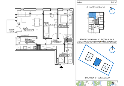 Mieszkanie w inwestycji: Jodłowicka 5