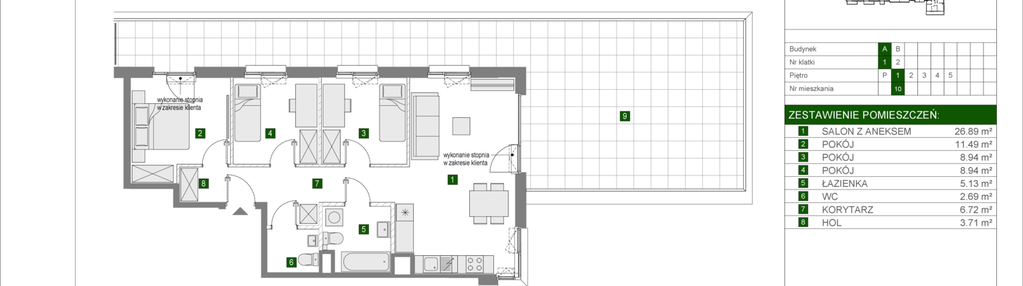 Mieszkanie w inwestycji: Osiedle Urbino etap 4.1