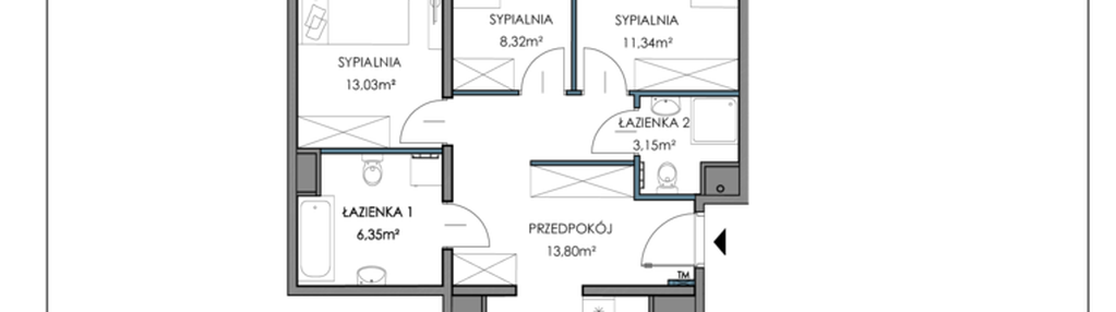 Mieszkanie w inwestycji: Osiedle Horizon