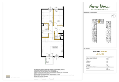 Mieszkanie w inwestycji: Aura Nova etap II
