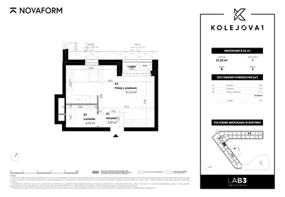 Mieszkanie w inwestycji: Kolejova 1