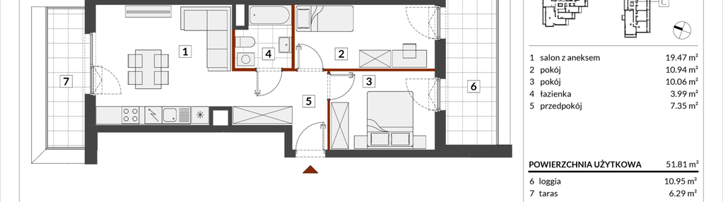 Mieszkanie w inwestycji: Warszawski Świt etap IX