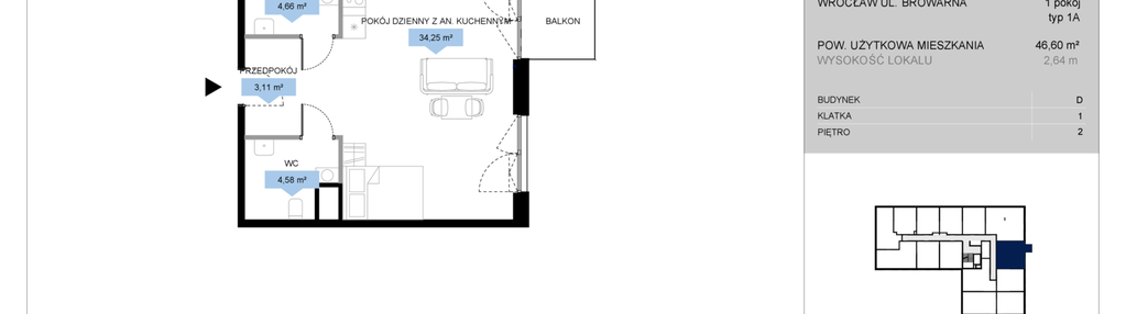 Mieszkanie w inwestycji: Bulwar Północny