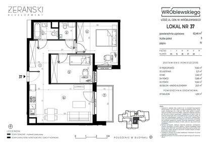 Mieszkanie w inwestycji: Wróblewskiego