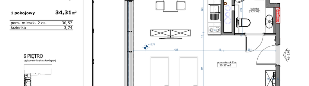 Mieszkanie w inwestycji: Naramowicka 172