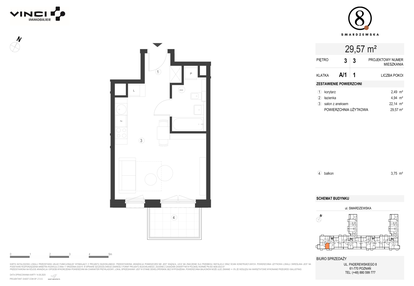 Mieszkanie w inwestycji: Smardzewska 8