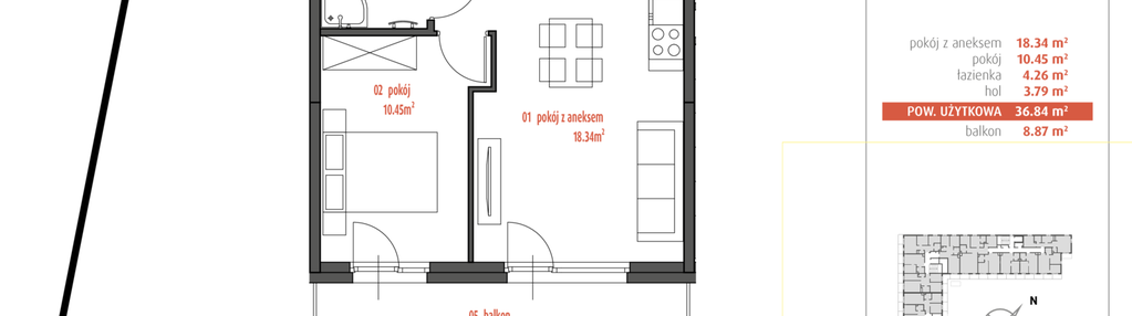 Mieszkanie w inwestycji: PUR
