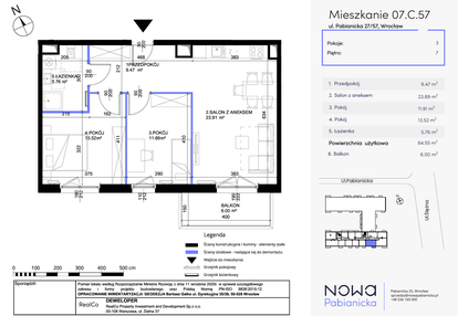 Mieszkanie w inwestycji: Nowa Pabianicka