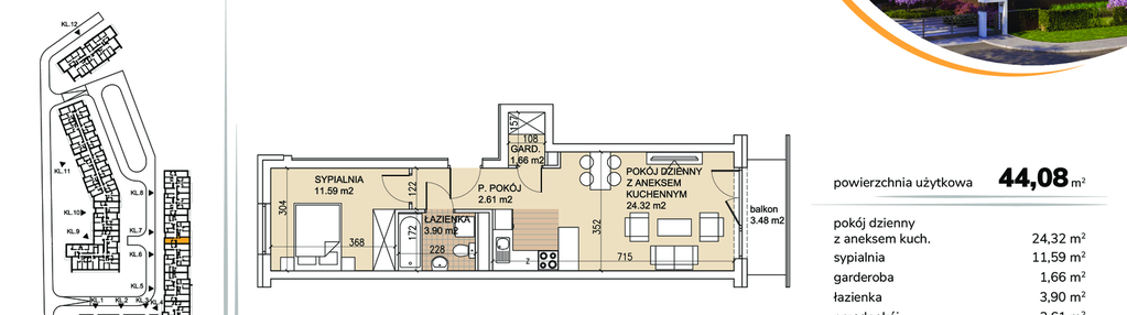 Mieszkanie w inwestycji: Lokum la Vida